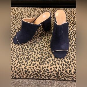 Tommy Hilfiger Sayna Elegant Navy Blue Women's Mules